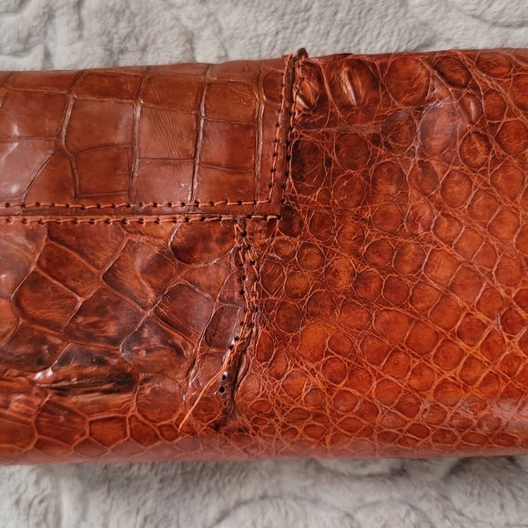 Crocodile skin wallet - Picture 3 of 10